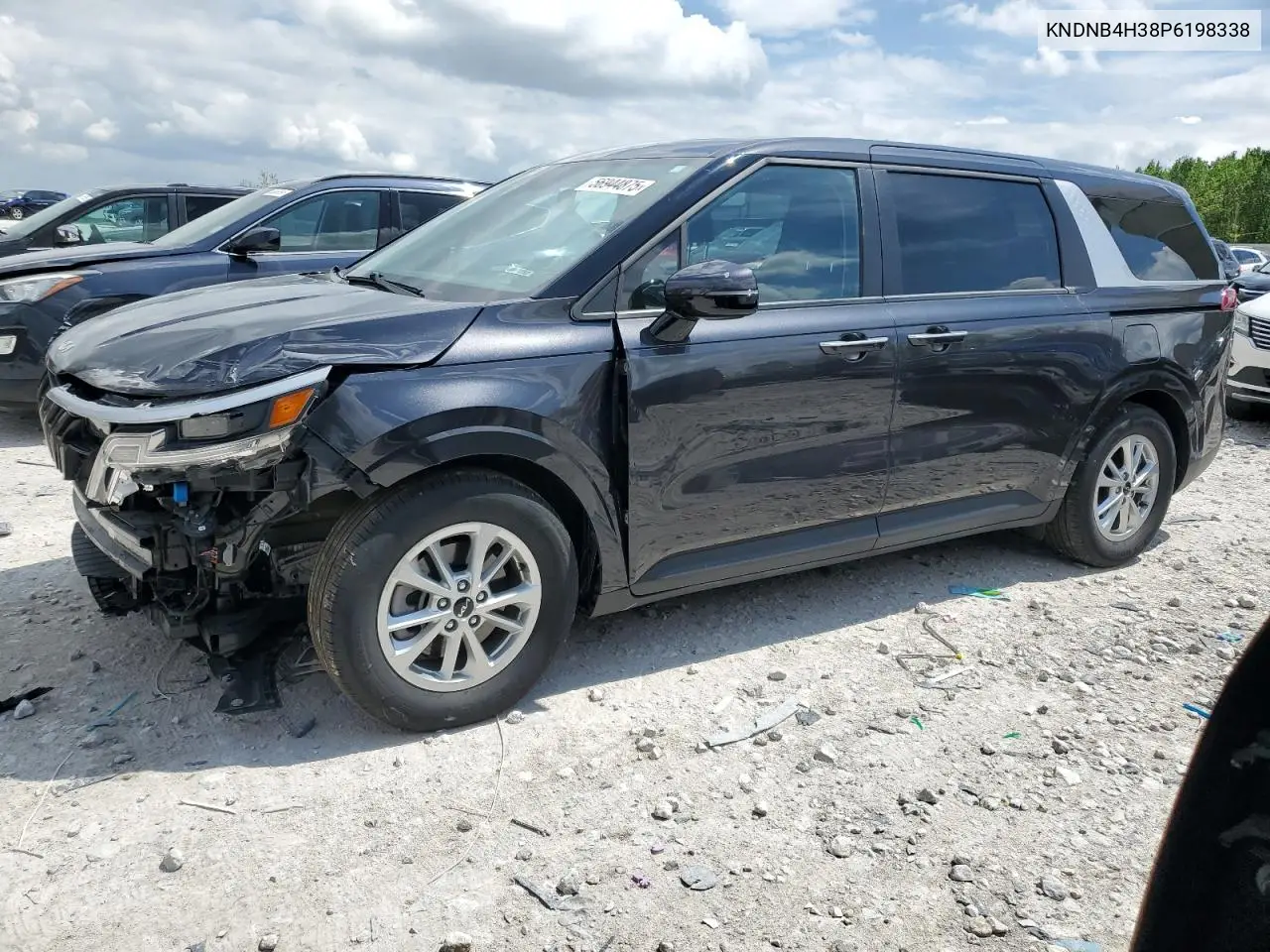 2023 Kia Carnival Lx VIN: KNDNB4H38P6198338 Lot: 56944875