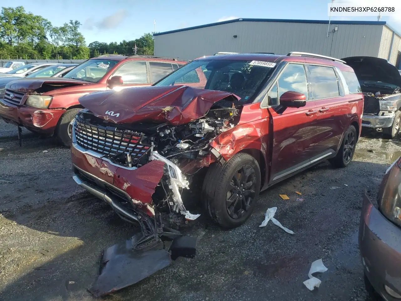 2023 Kia Carnival Sx VIN: KNDNE5H3XP6268788 Lot: 57059855