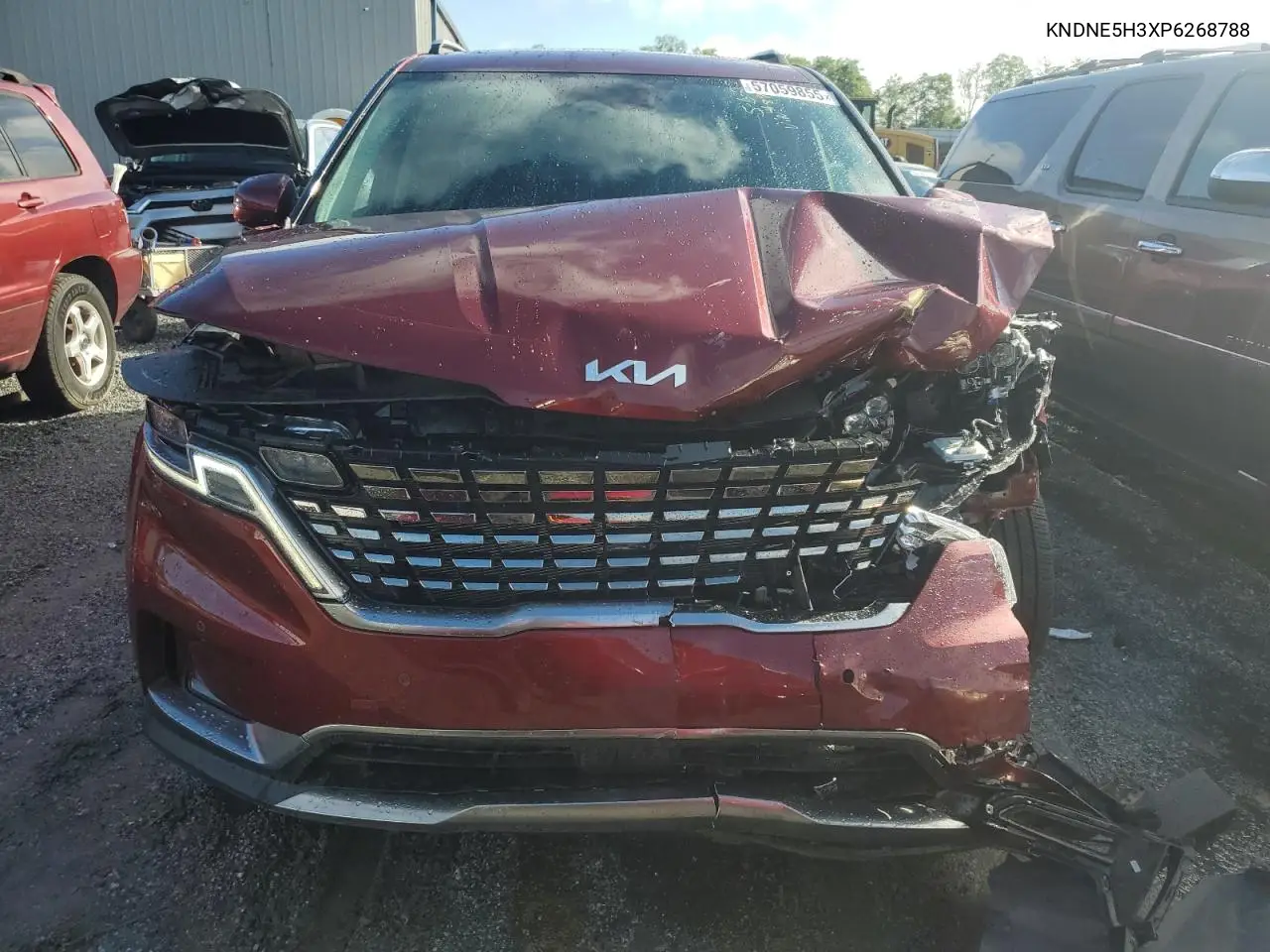 2023 Kia Carnival Sx VIN: KNDNE5H3XP6268788 Lot: 57059855