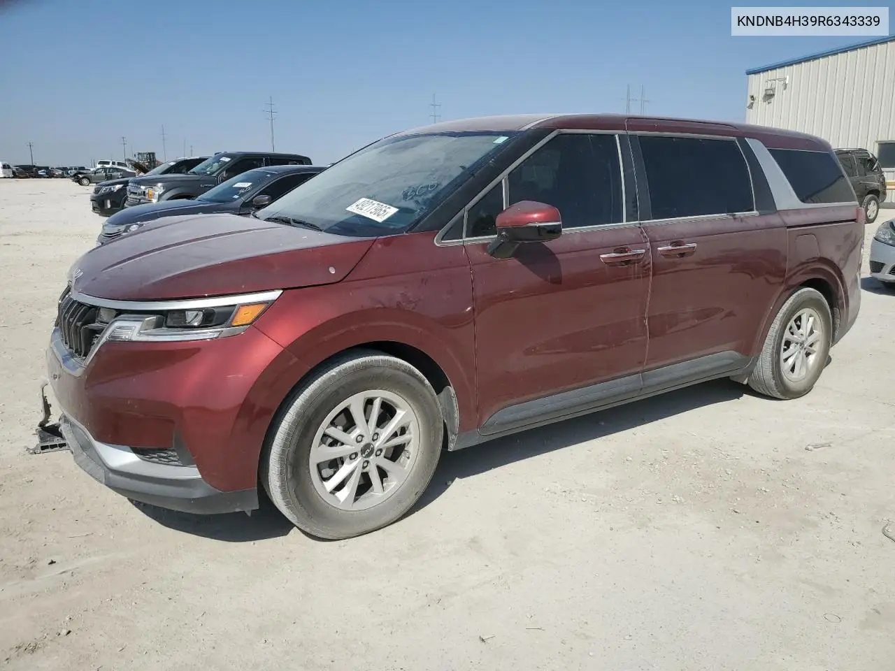 2024 Kia Carnival Lx VIN: KNDNB4H39R6343339 Lot: 49217965