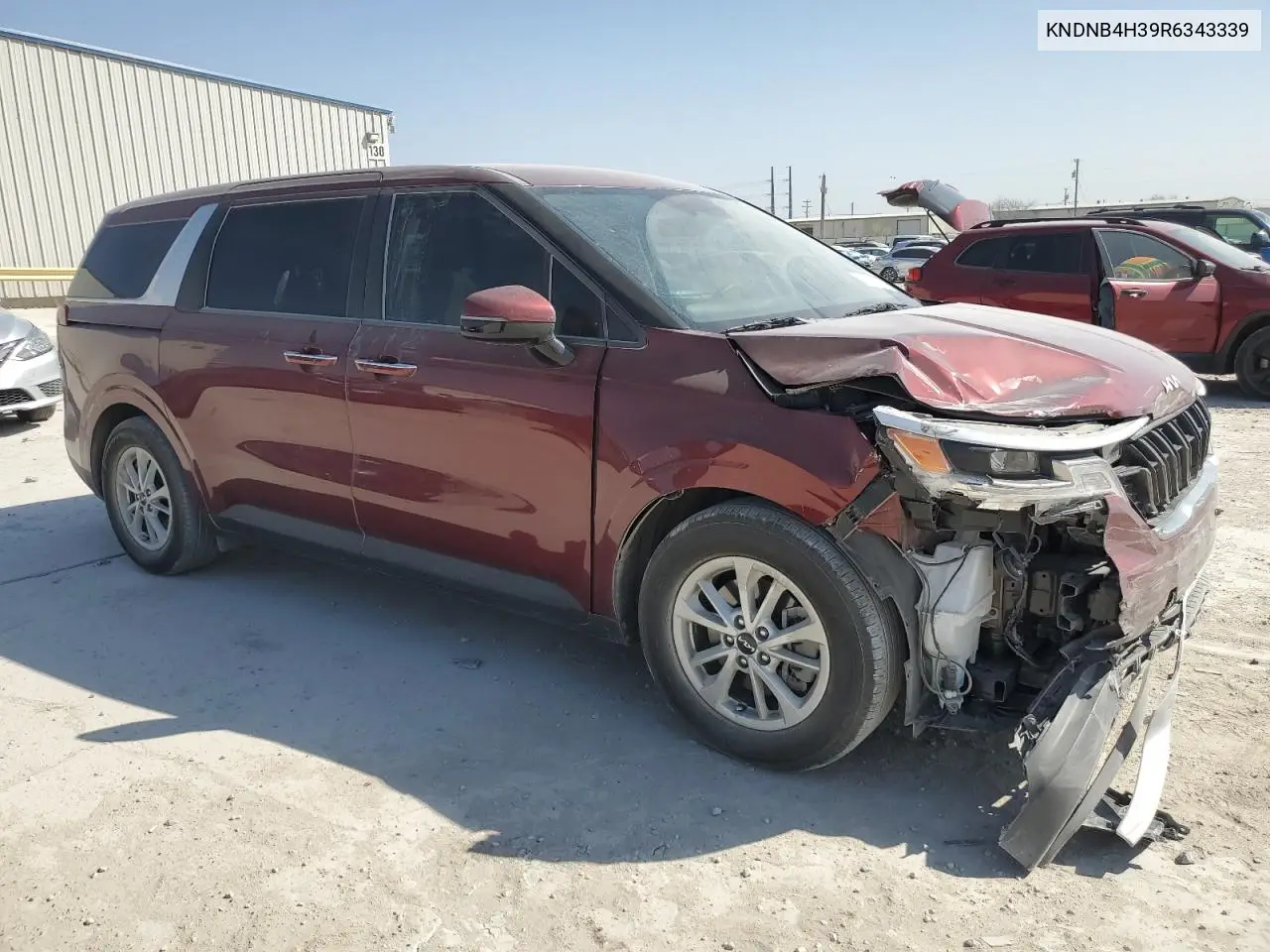 2024 Kia Carnival Lx VIN: KNDNB4H39R6343339 Lot: 49217965