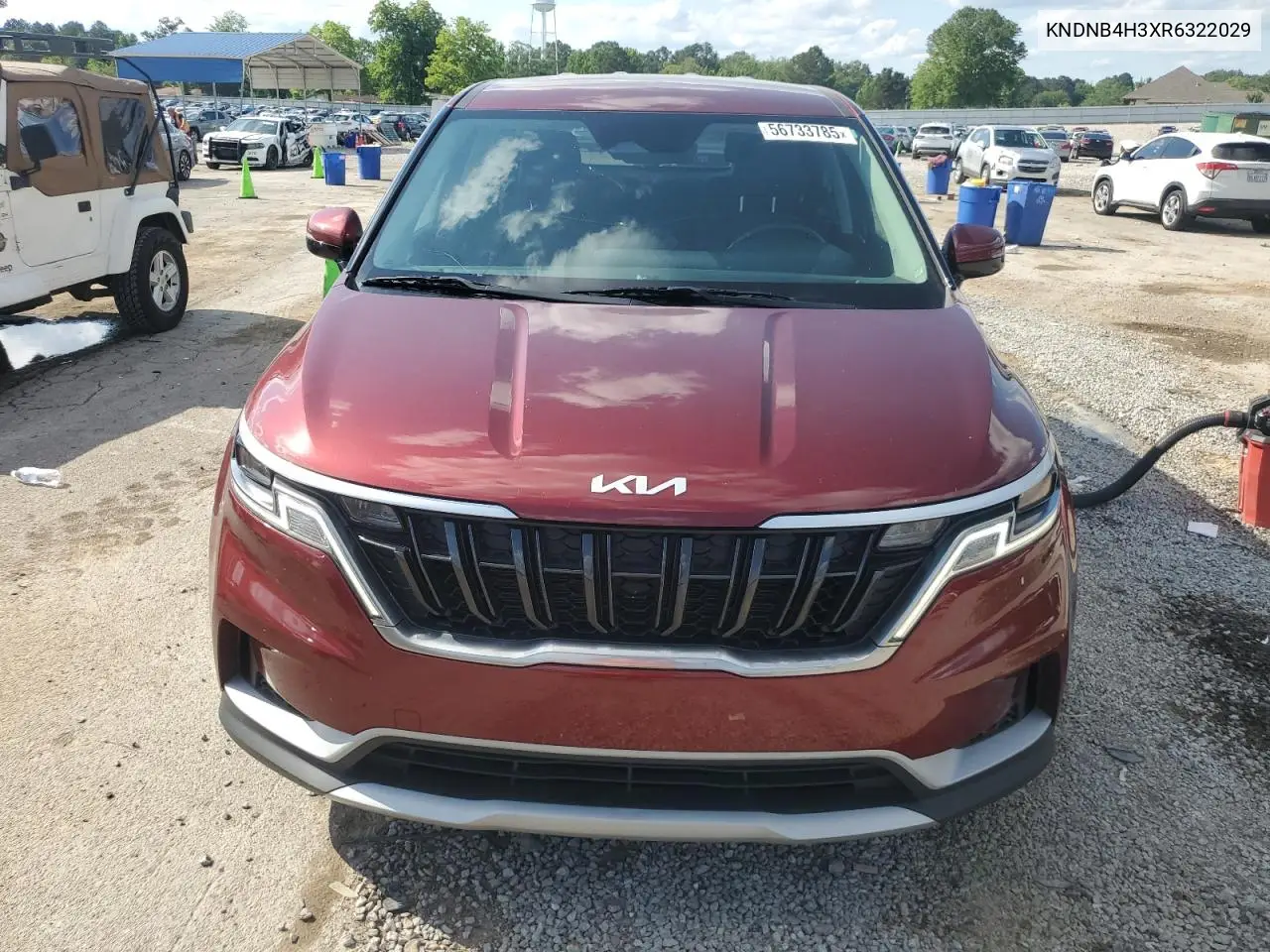 2024 Kia Carnival Lx VIN: KNDNB4H3XR6322029 Lot: 56733785