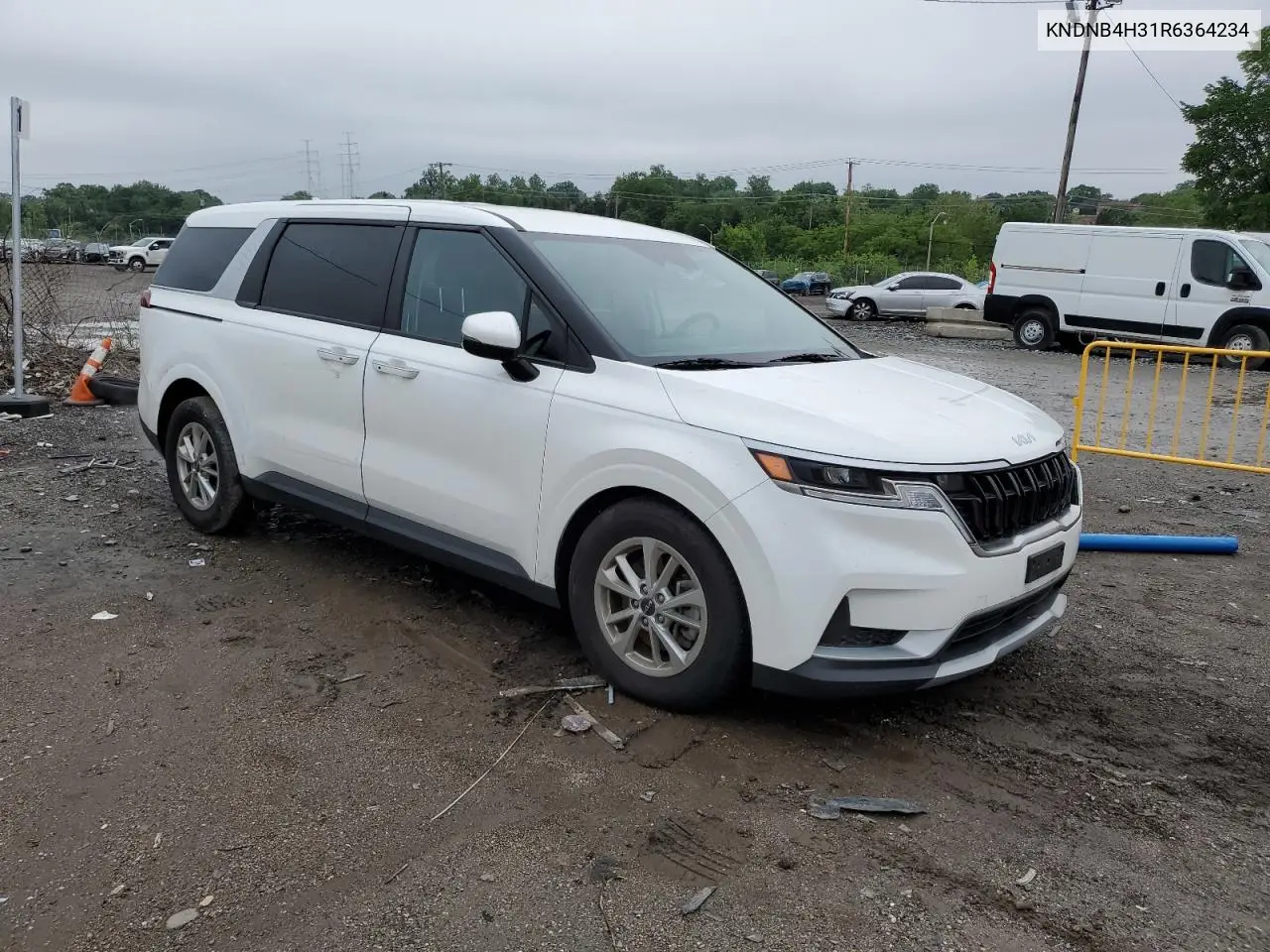 2024 Kia Carnival Lx VIN: KNDNB4H31R6364234 Lot: 57113255