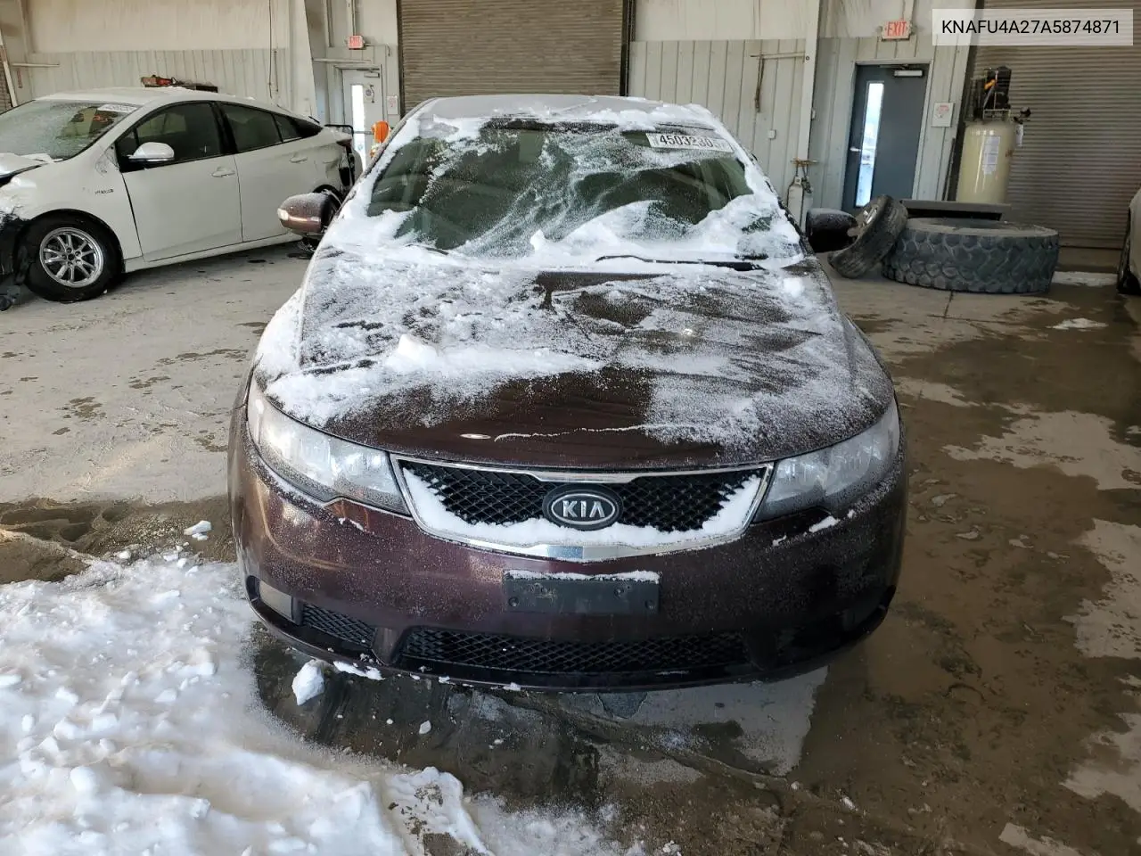 2010 Kia Forte Ex VIN: KNAFU4A27A5874871 Lot: 45032305