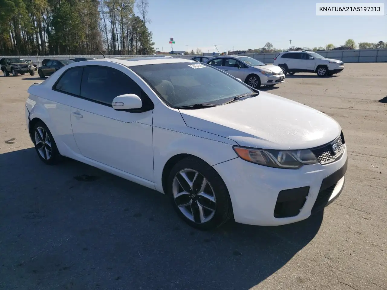 2010 Kia Forte Ex VIN: KNAFU6A21A5197313 Lot: 50221205
