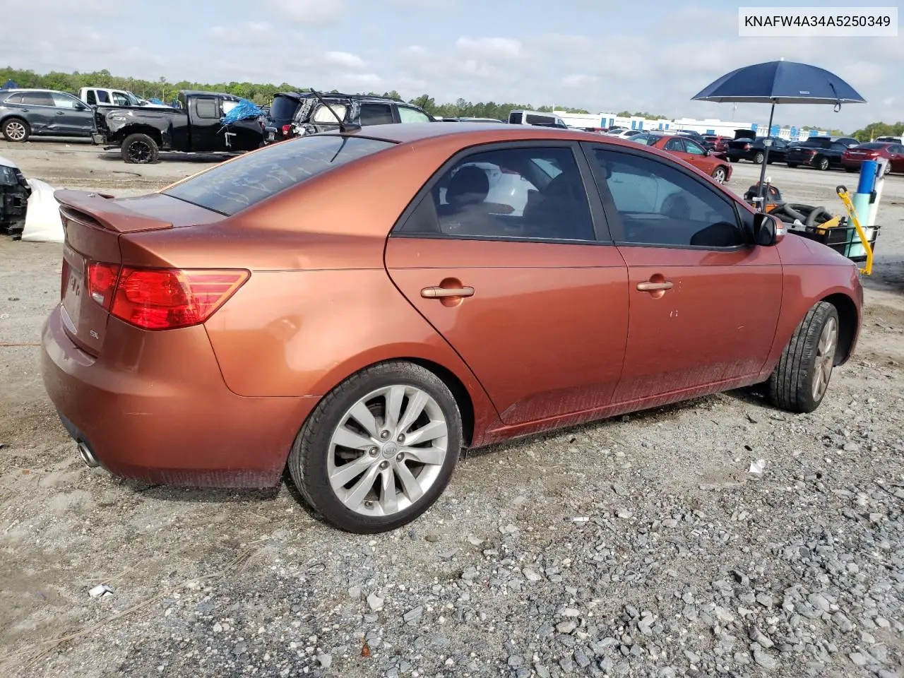 2010 Kia Forte Sx VIN: KNAFW4A34A5250349 Lot: 51115515