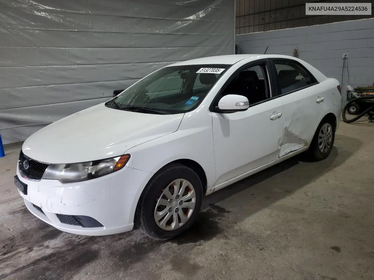 2010 Kia Forte Ex VIN: KNAFU4A29A5224536 Lot: 51327035