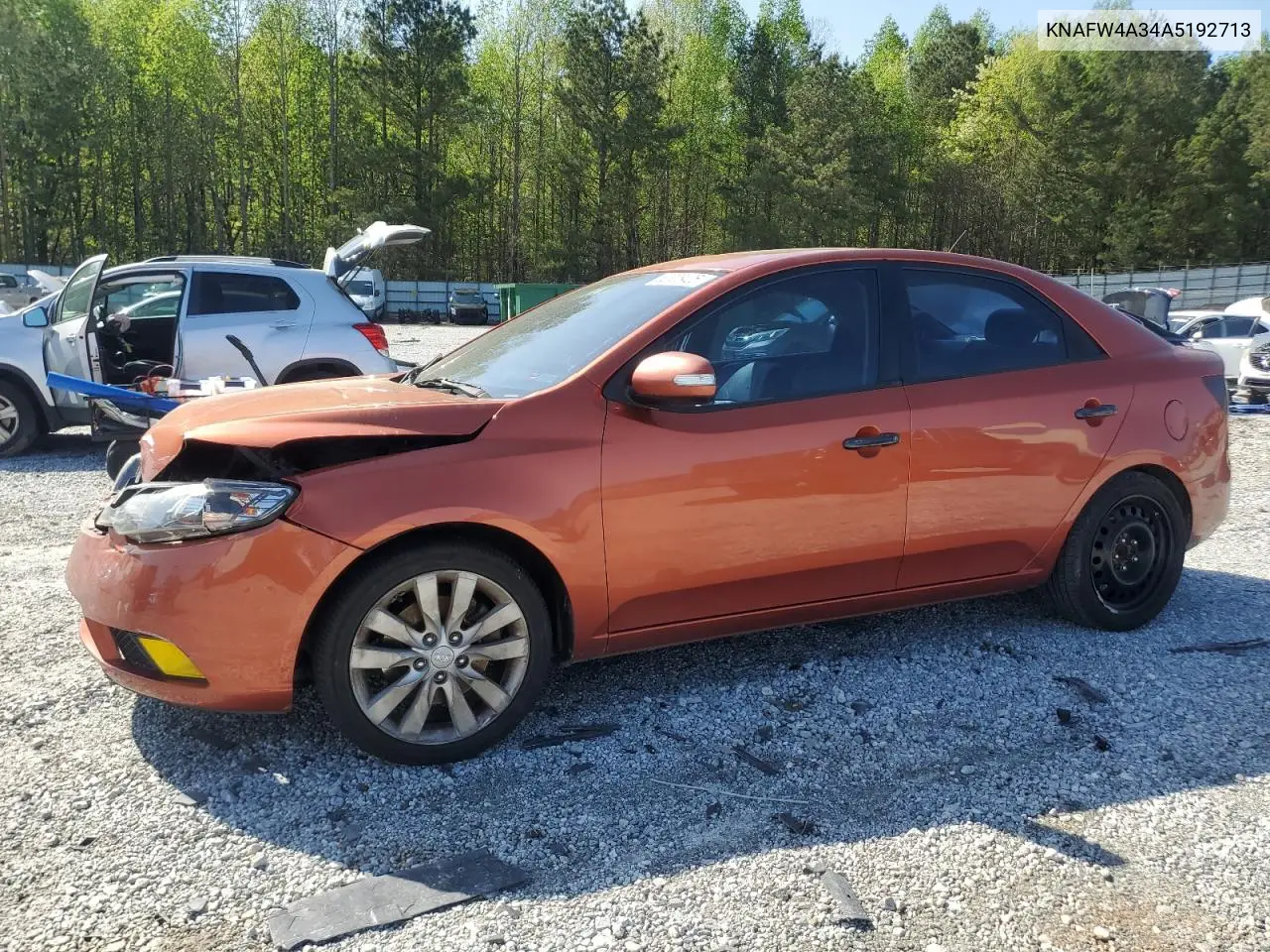2010 Kia Forte Sx VIN: KNAFW4A34A5192713 Lot: 52306425