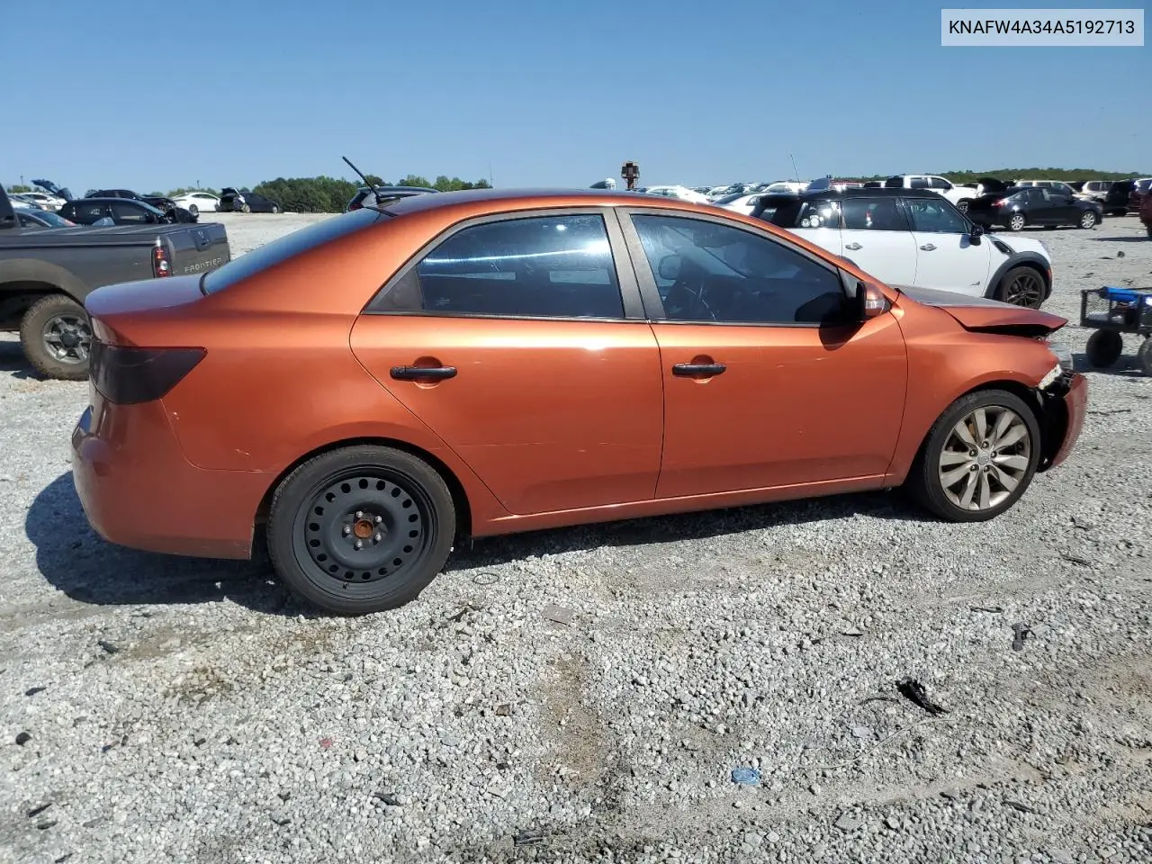 2010 Kia Forte Sx VIN: KNAFW4A34A5192713 Lot: 52306425