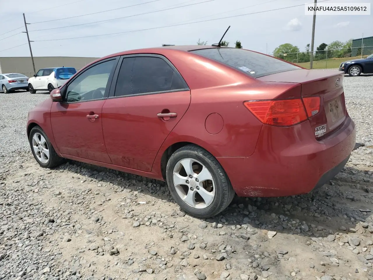 2010 Kia Forte Ex VIN: KNAFU4A25A5109612 Lot: 54259045