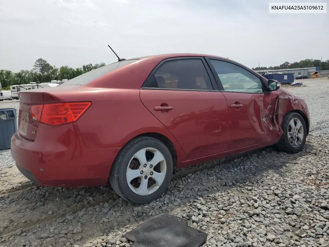 2010 Kia Forte Ex VIN: KNAFU4A25A5109612 Lot: 54259045