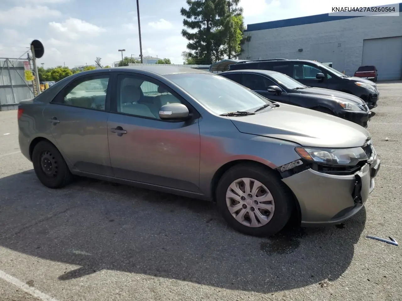 2010 Kia Forte Ex VIN: KNAFU4A27A5260564 Lot: 55440345