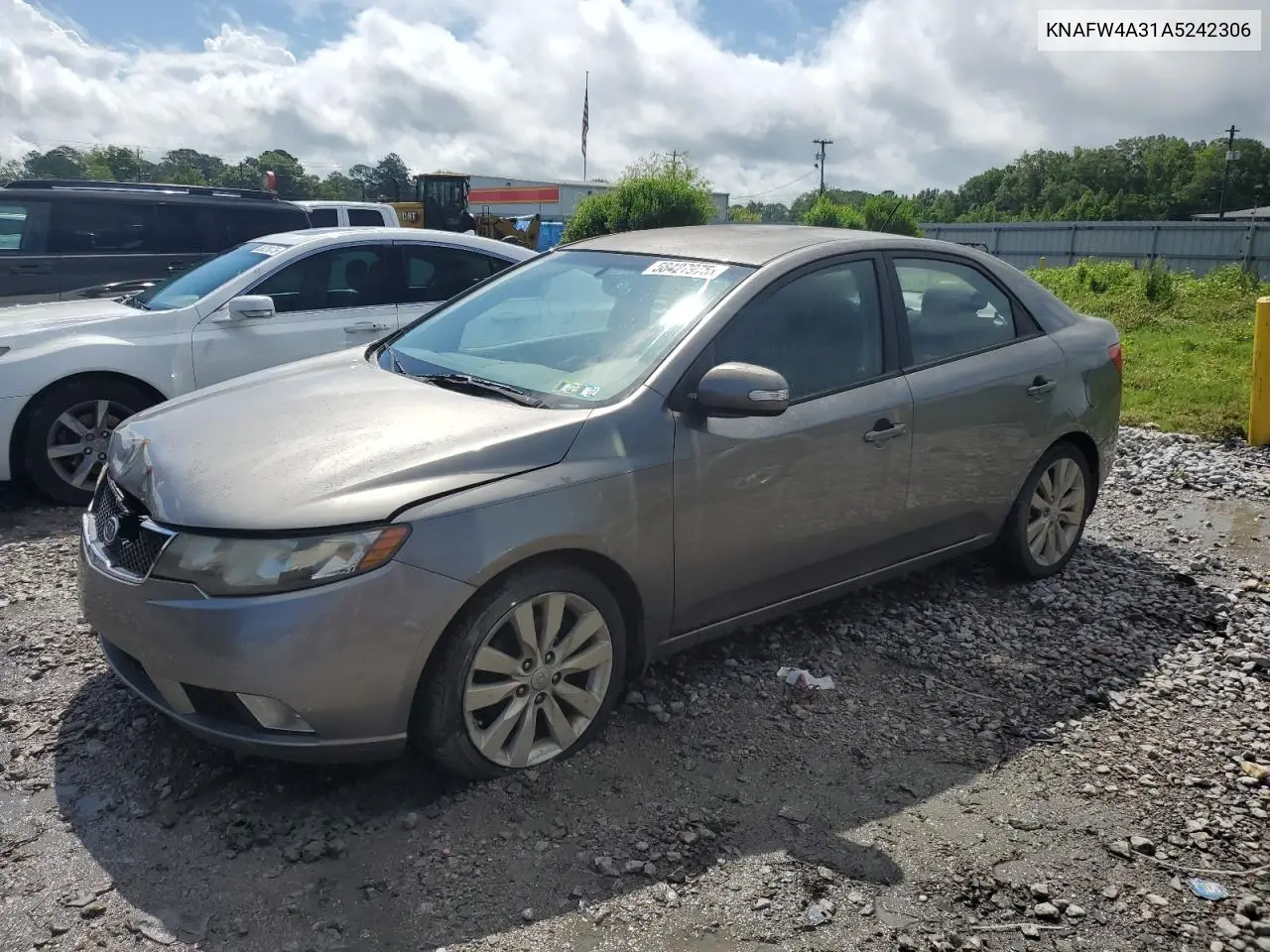 2010 Kia Forte Sx VIN: KNAFW4A31A5242306 Lot: 56427975