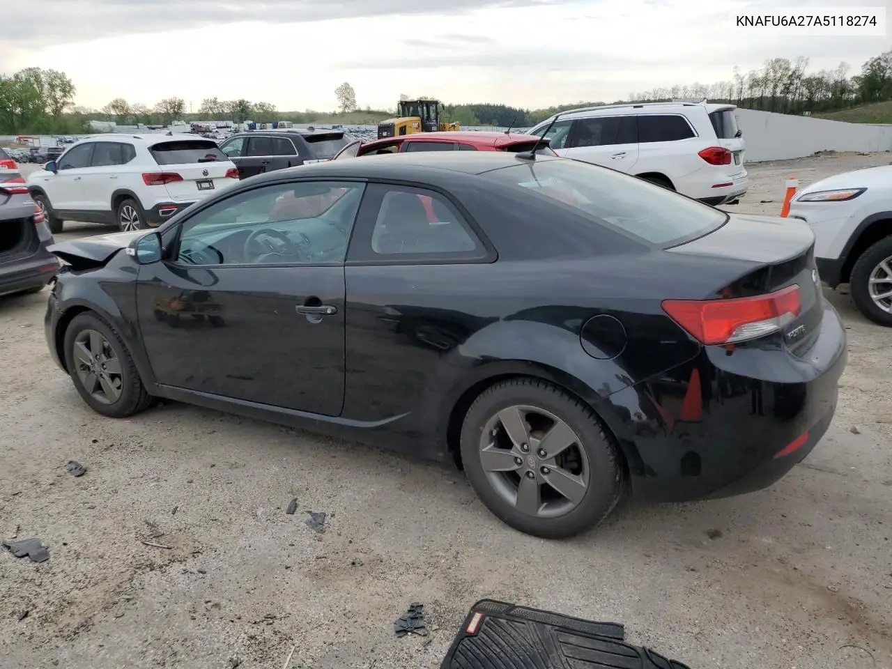 2010 Kia Forte Ex VIN: KNAFU6A27A5118274 Lot: 56585415