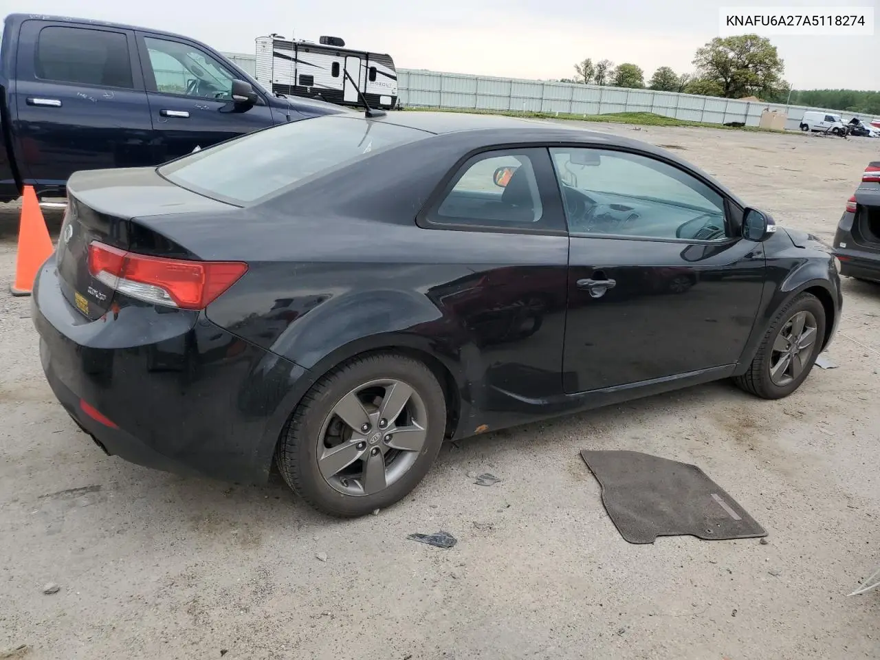 2010 Kia Forte Ex VIN: KNAFU6A27A5118274 Lot: 56585415