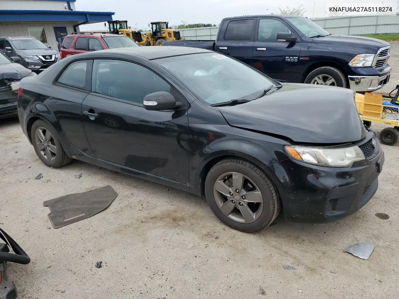 2010 Kia Forte Ex VIN: KNAFU6A27A5118274 Lot: 56585415