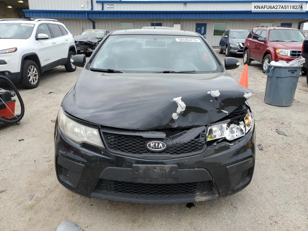 2010 Kia Forte Ex VIN: KNAFU6A27A5118274 Lot: 56585415