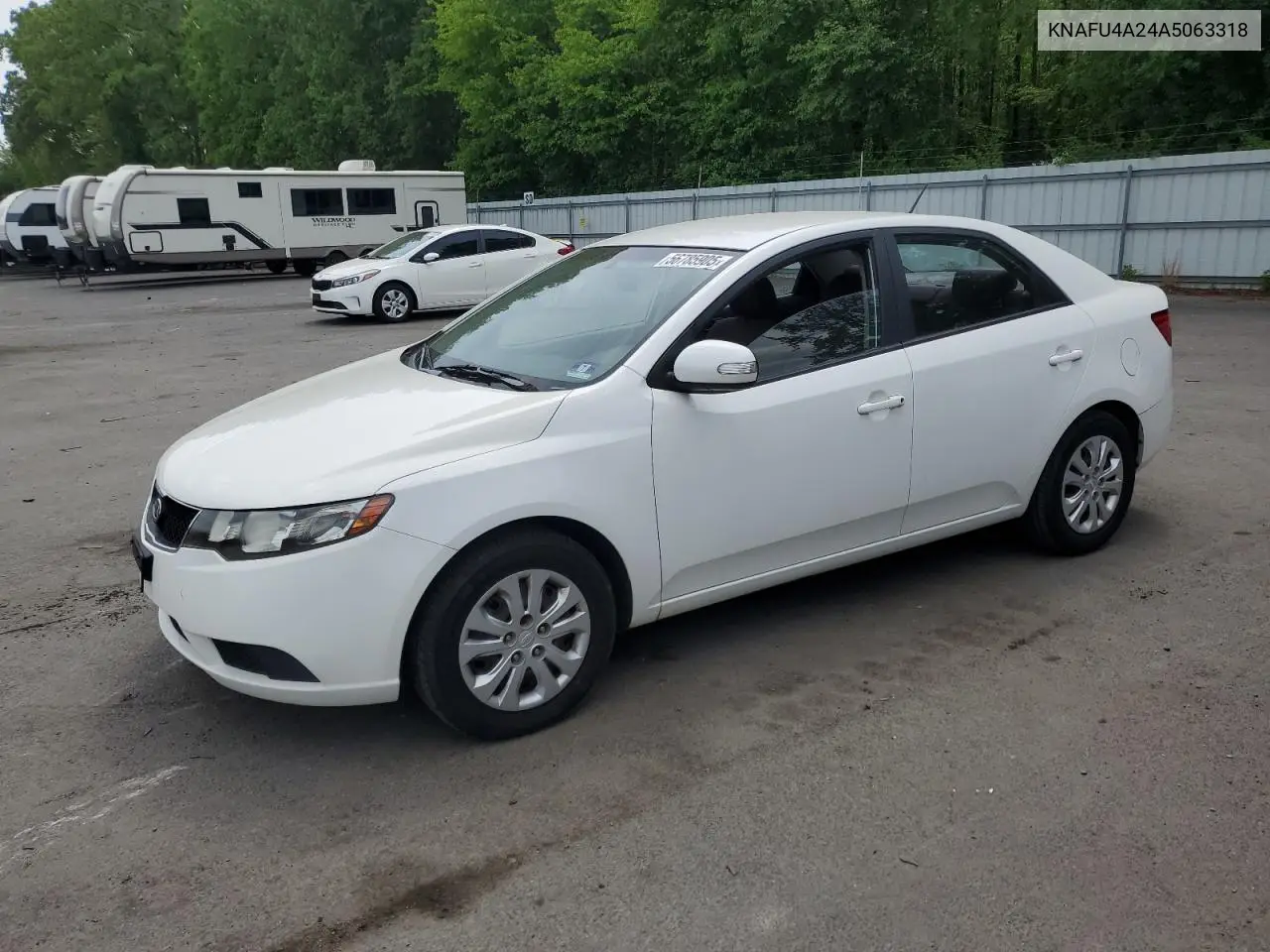 2010 Kia Forte Ex VIN: KNAFU4A24A5063318 Lot: 56785905