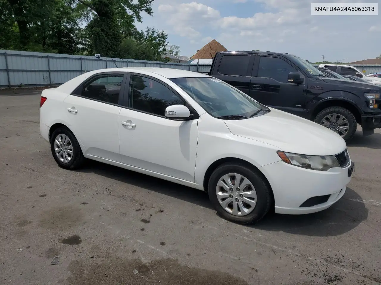 2010 Kia Forte Ex VIN: KNAFU4A24A5063318 Lot: 56785905