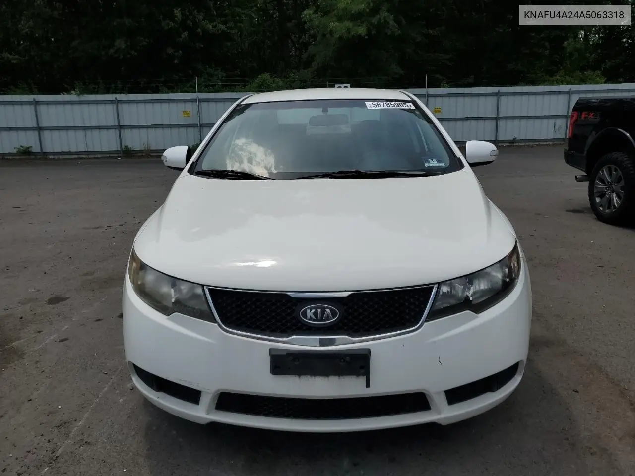 2010 Kia Forte Ex VIN: KNAFU4A24A5063318 Lot: 56785905