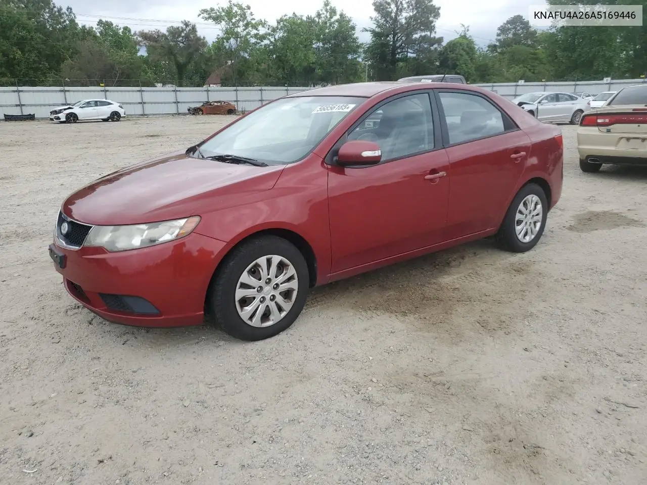 2010 Kia Forte Ex VIN: KNAFU4A26A5169446 Lot: 56856185