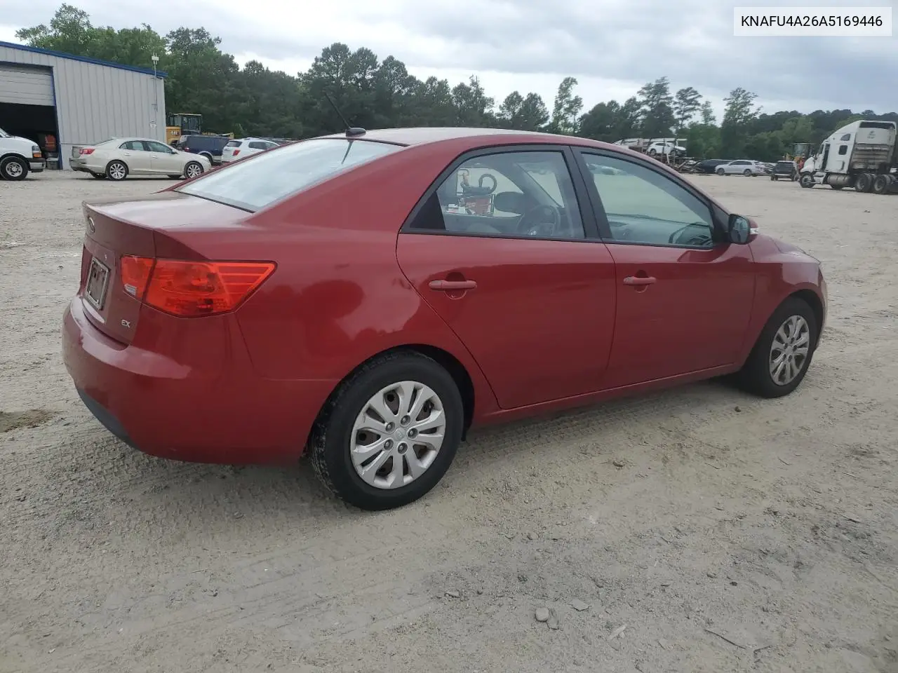 2010 Kia Forte Ex VIN: KNAFU4A26A5169446 Lot: 56856185