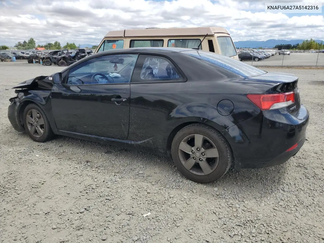 2010 Kia Forte Ex VIN: KNAFU6A27A5142316 Lot: 62533375