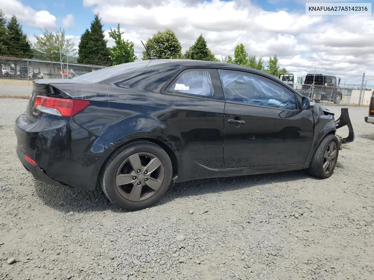 2010 Kia Forte Ex VIN: KNAFU6A27A5142316 Lot: 62533375
