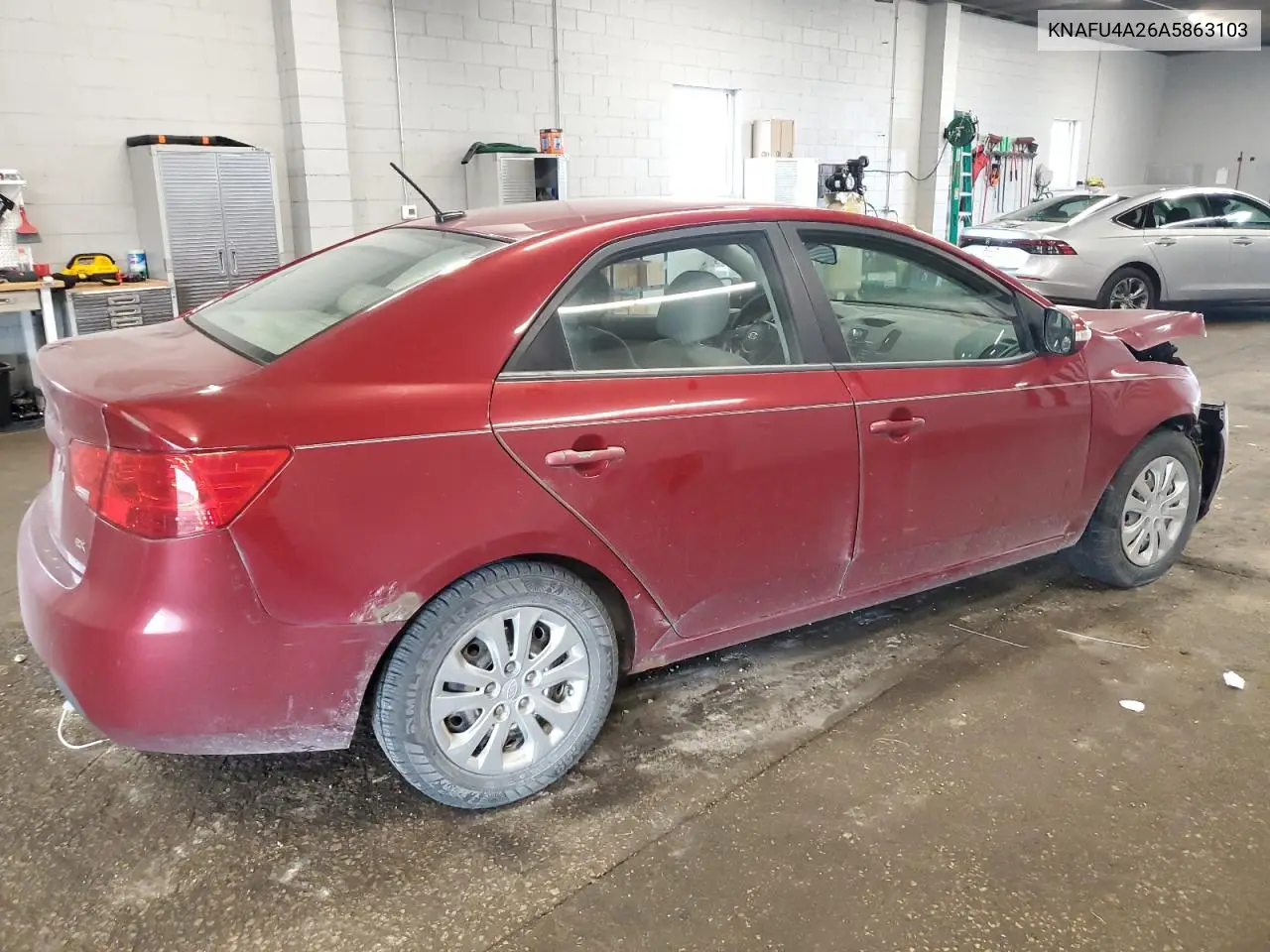 2010 Kia Forte Ex VIN: KNAFU4A26A5863103 Lot: 62688685