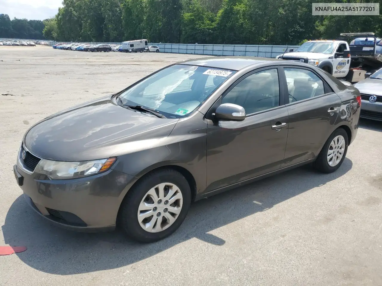 2010 Kia Forte Ex VIN: KNAFU4A25A5177201 Lot: 62734975