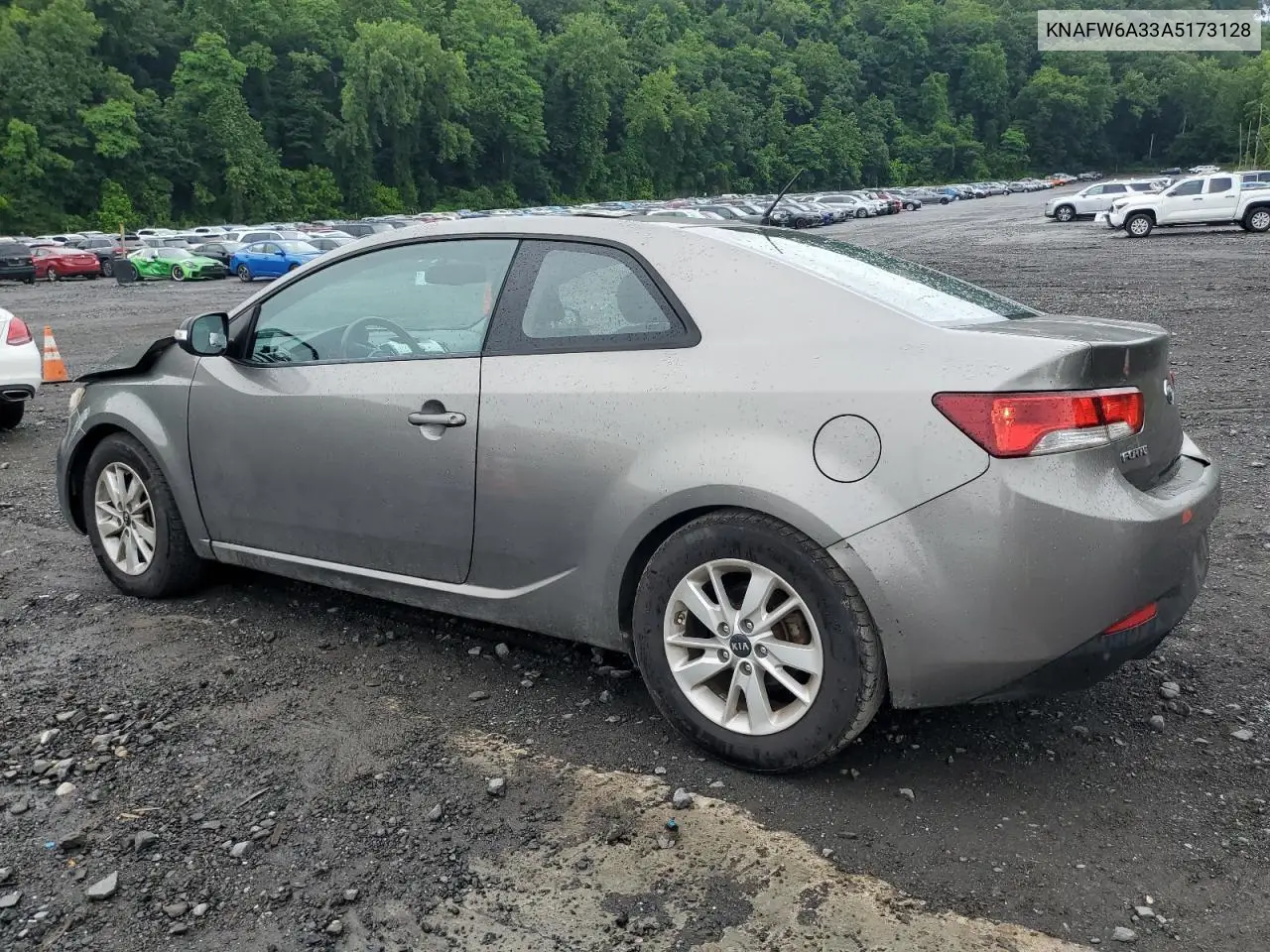 2010 Kia Forte Sx VIN: KNAFW6A33A5173128 Lot: 62866335