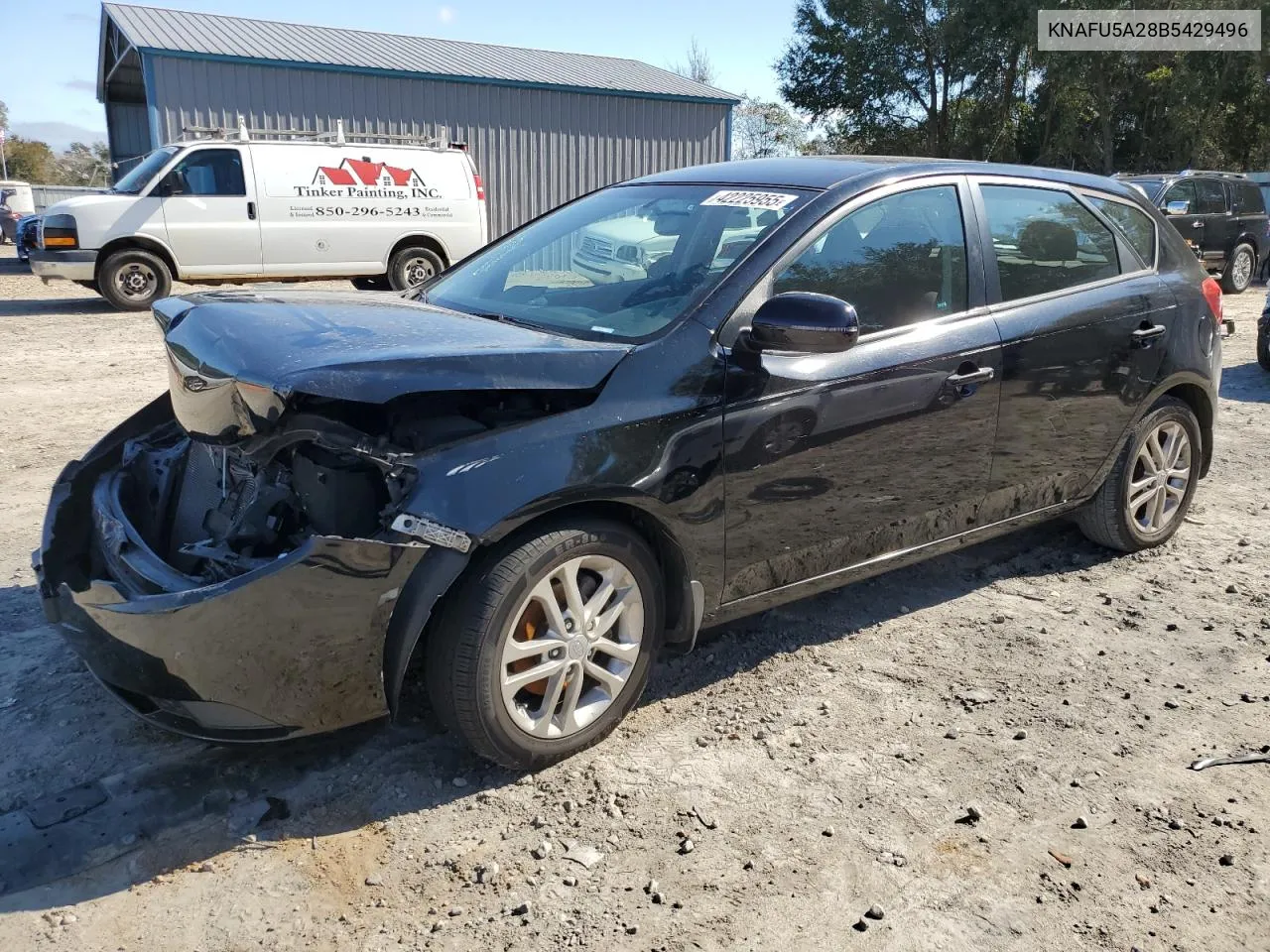 2011 Kia Forte Ex VIN: KNAFU5A28B5429496 Lot: 42225955