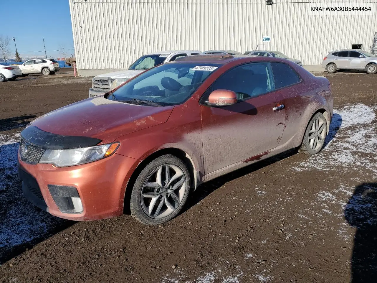 2011 Kia Forte Sx VIN: KNAFW6A30B5444454 Lot: 47981315