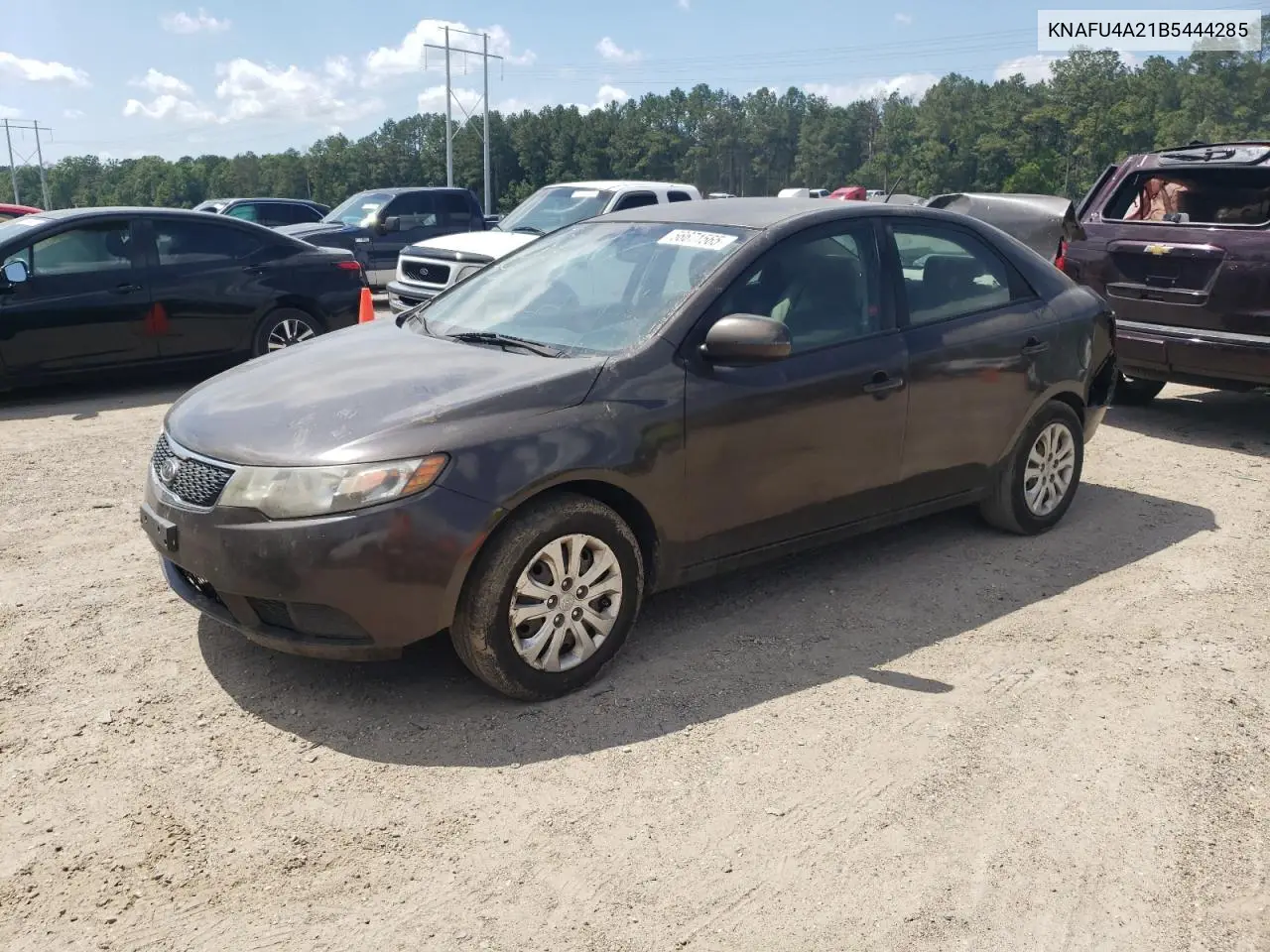 2011 Kia Forte Ex VIN: KNAFU4A21B5444285 Lot: 56671565