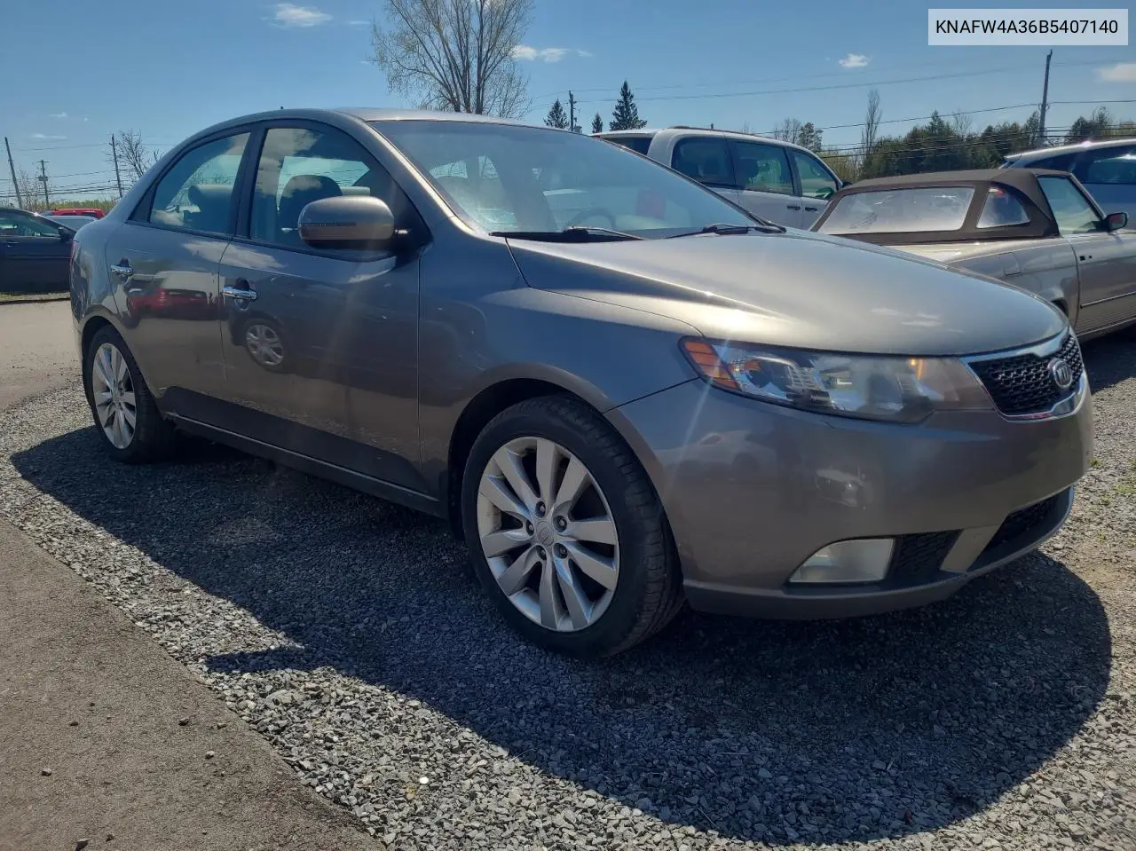2011 Kia Forte Sx VIN: KNAFW4A36B5407140 Lot: 56783445