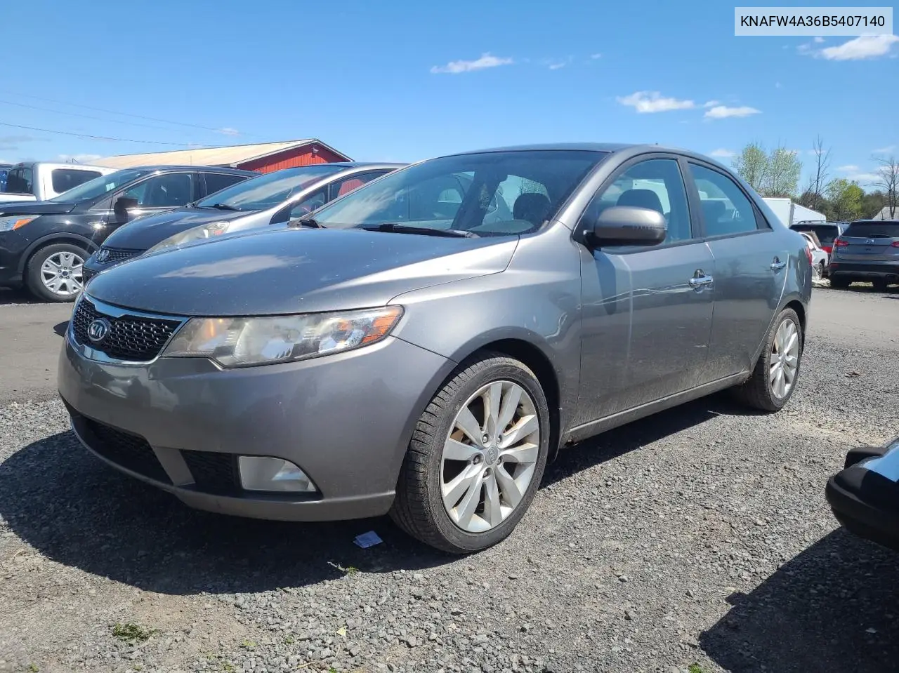 2011 Kia Forte Sx VIN: KNAFW4A36B5407140 Lot: 56783445