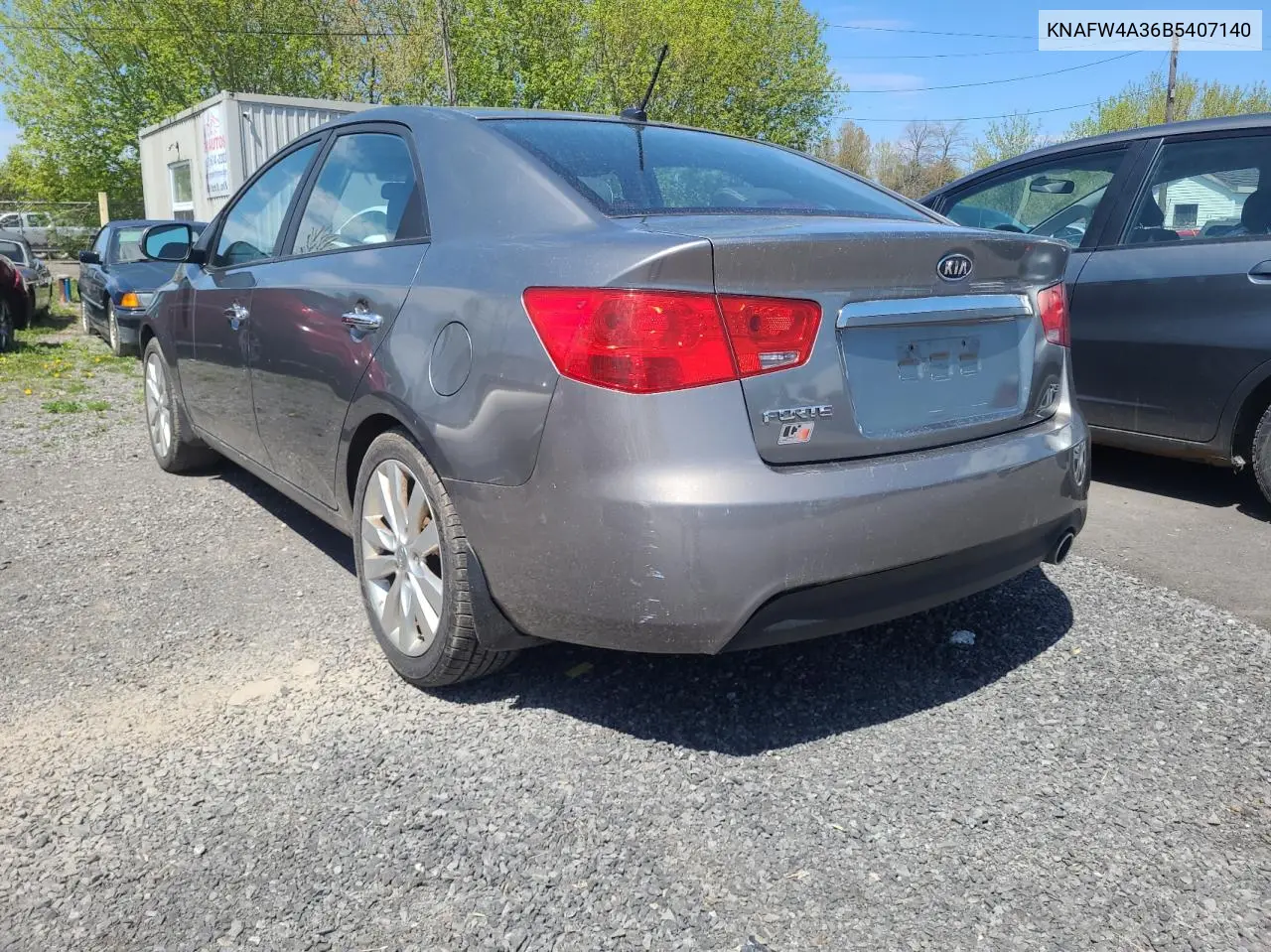 2011 Kia Forte Sx VIN: KNAFW4A36B5407140 Lot: 56783445