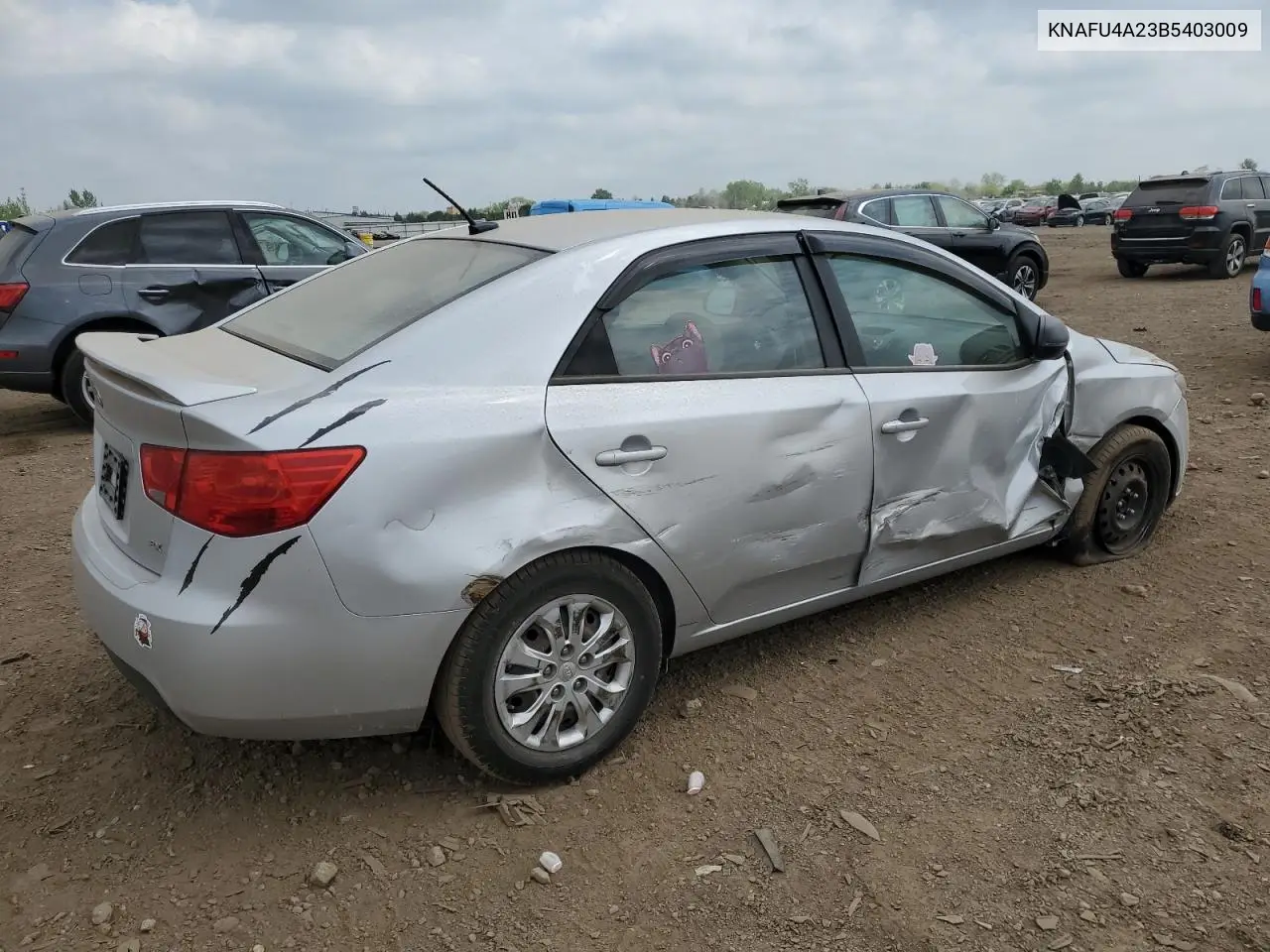 2011 Kia Forte Ex VIN: KNAFU4A23B5403009 Lot: 56787475
