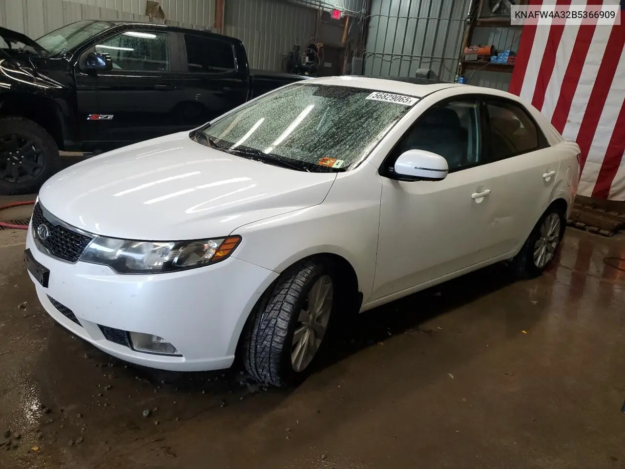 2011 Kia Forte Sx VIN: KNAFW4A32B5366909 Lot: 56829065