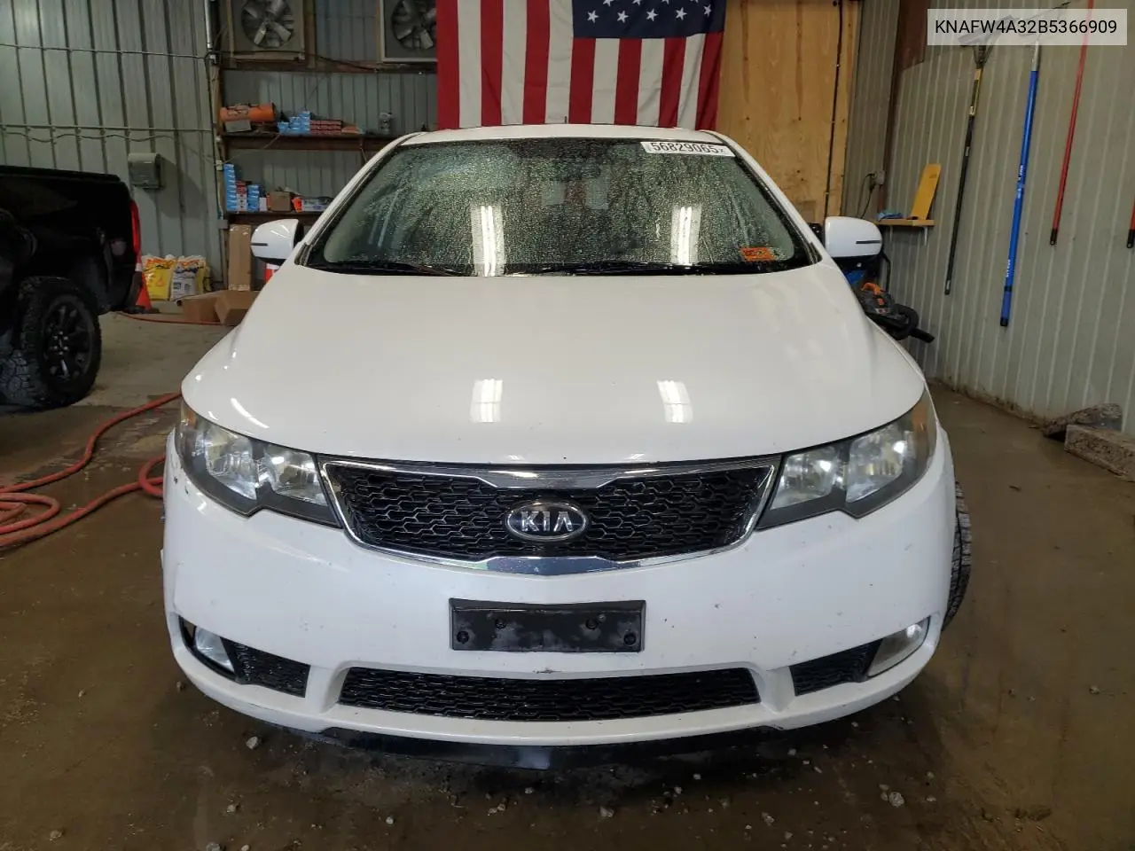 2011 Kia Forte Sx VIN: KNAFW4A32B5366909 Lot: 56829065