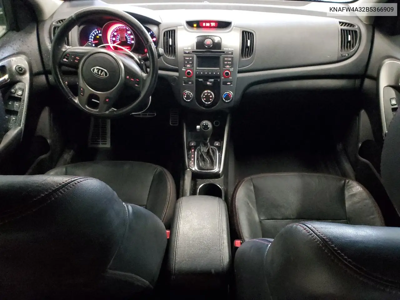 2011 Kia Forte Sx VIN: KNAFW4A32B5366909 Lot: 56829065