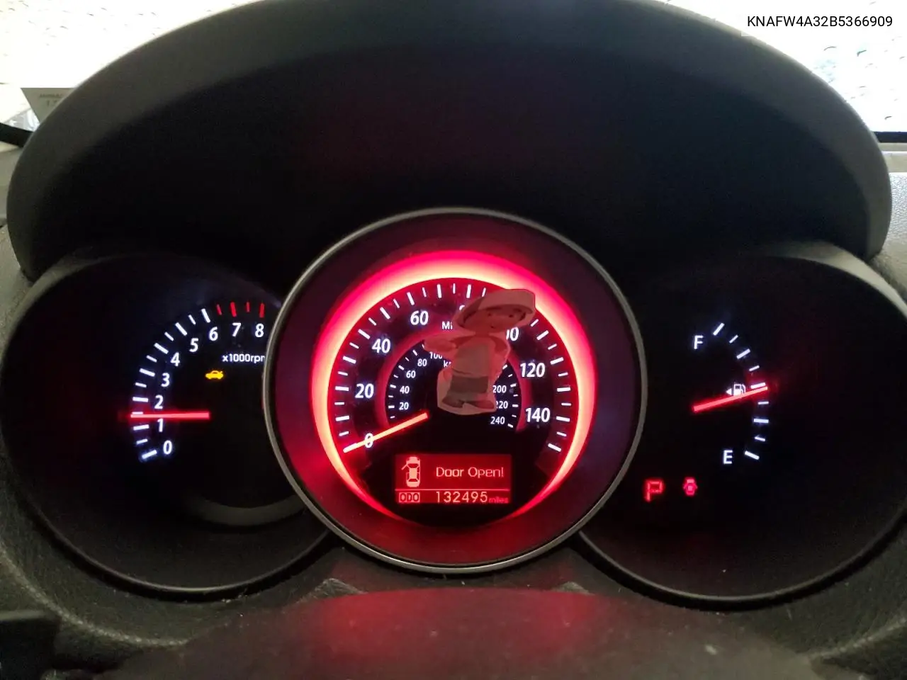 2011 Kia Forte Sx VIN: KNAFW4A32B5366909 Lot: 56829065