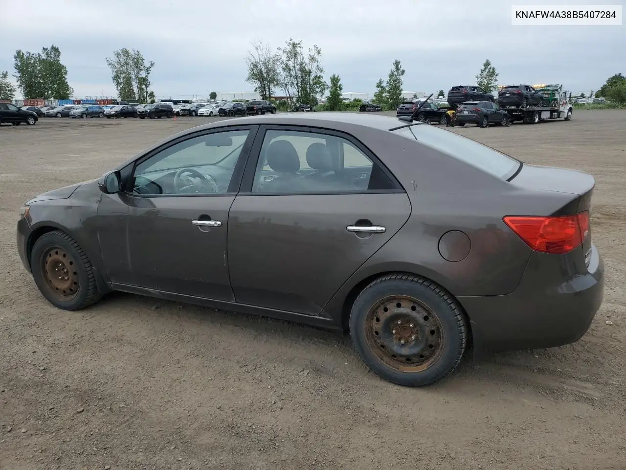 2011 Kia Forte Sx VIN: KNAFW4A38B5407284 Lot: 61287195