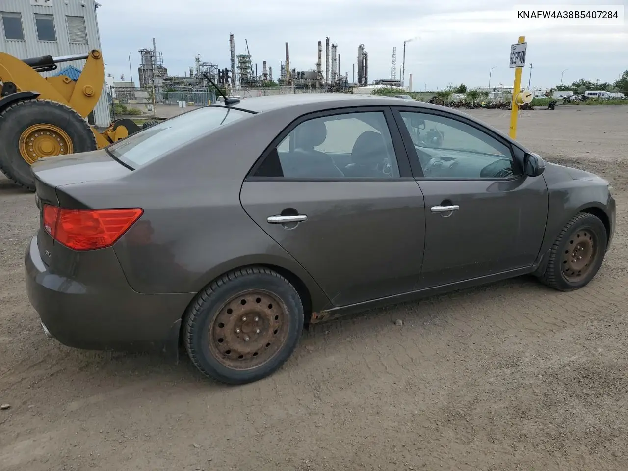 2011 Kia Forte Sx VIN: KNAFW4A38B5407284 Lot: 61287195