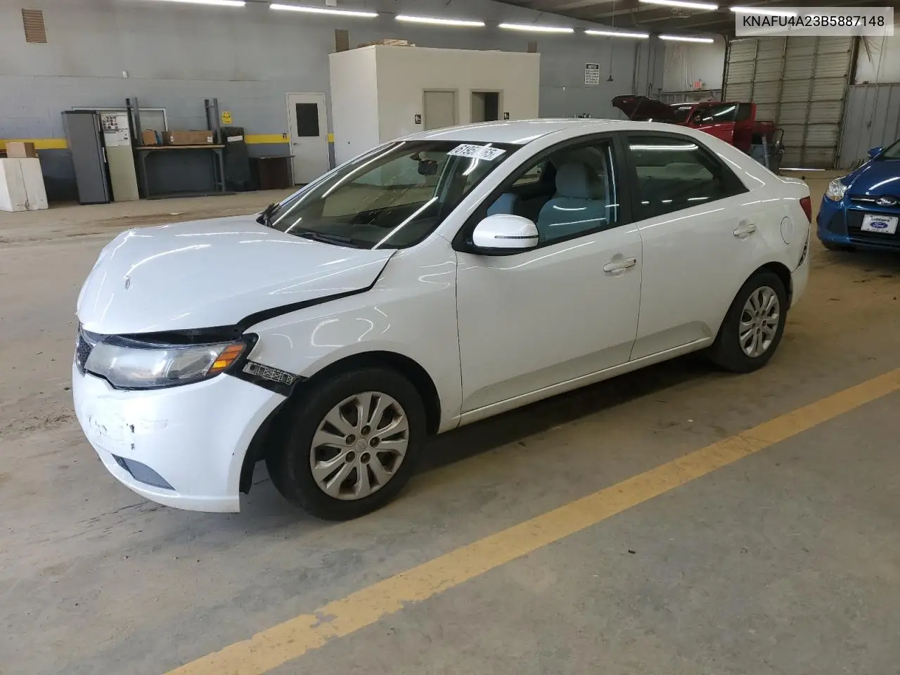 2011 Kia Forte Ex VIN: KNAFU4A23B5887148 Lot: 61958465