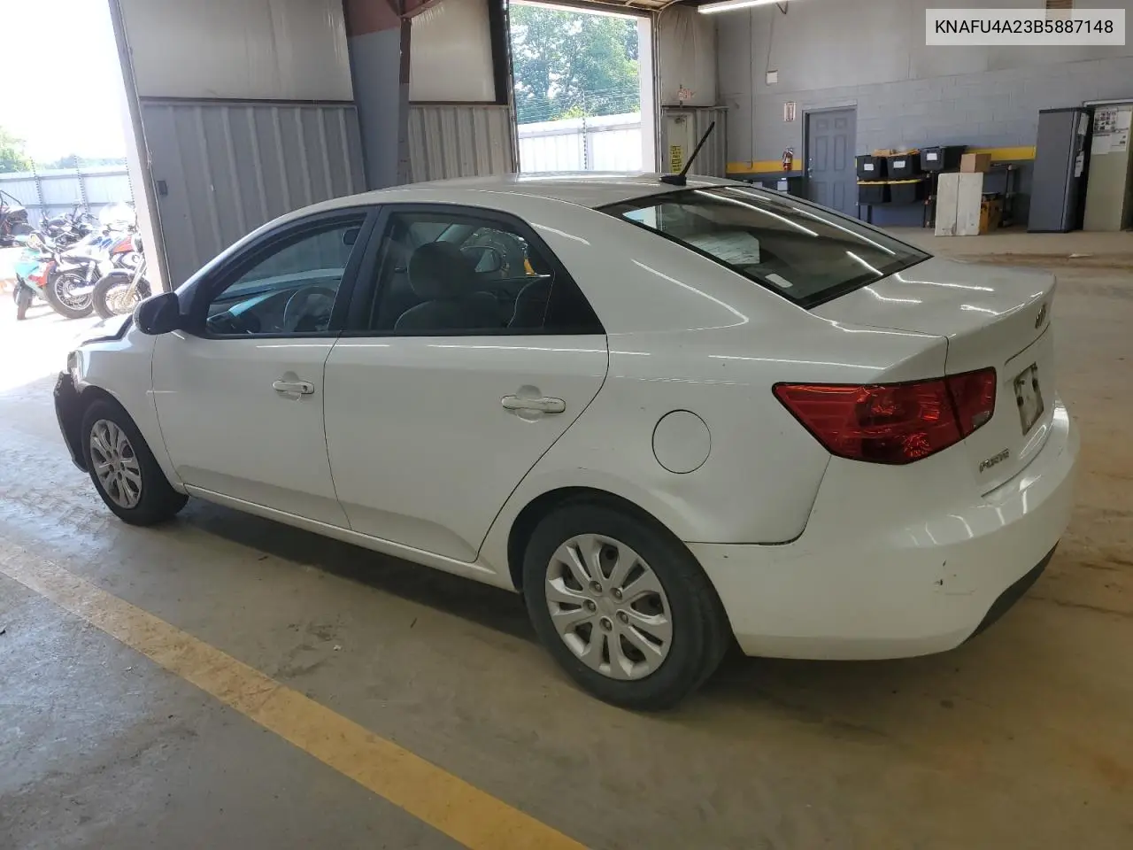 2011 Kia Forte Ex VIN: KNAFU4A23B5887148 Lot: 61958465