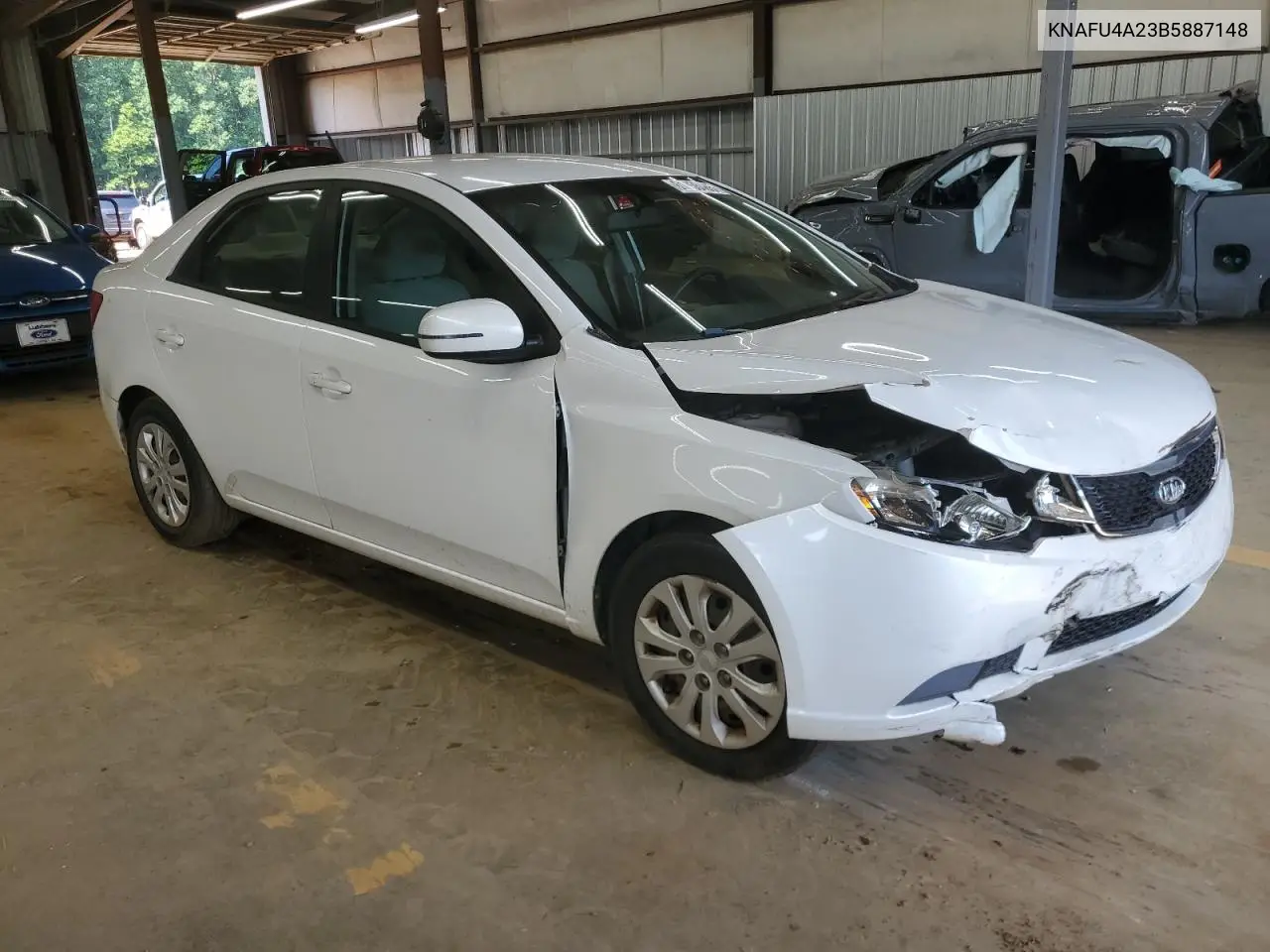 2011 Kia Forte Ex VIN: KNAFU4A23B5887148 Lot: 61958465