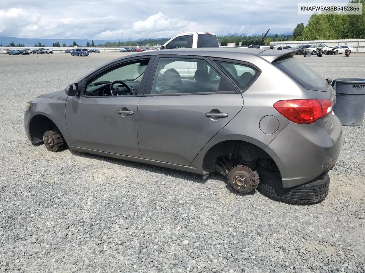 2011 Kia Forte Sx VIN: KNAFW5A35B5452866 Lot: 62063765