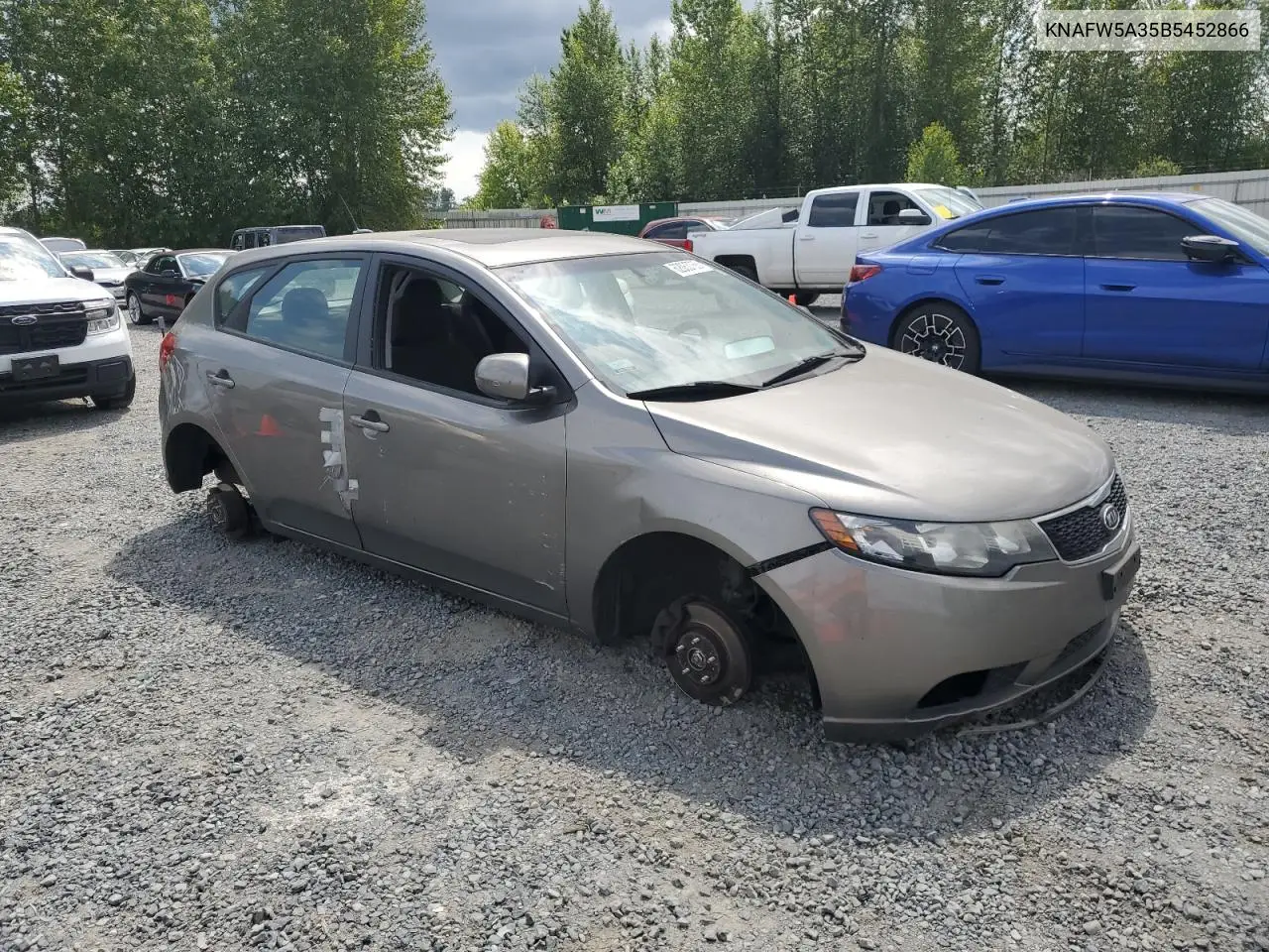 2011 Kia Forte Sx VIN: KNAFW5A35B5452866 Lot: 62063765