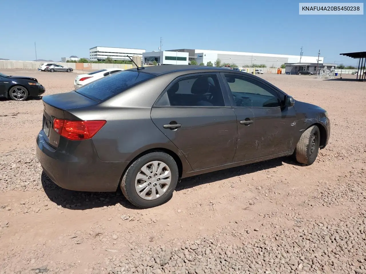 2011 Kia Forte Ex VIN: KNAFU4A20B5450238 Lot: 62744295